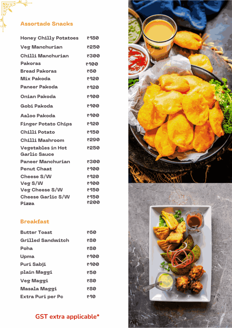 Restaurants in Devprayag food menu 2