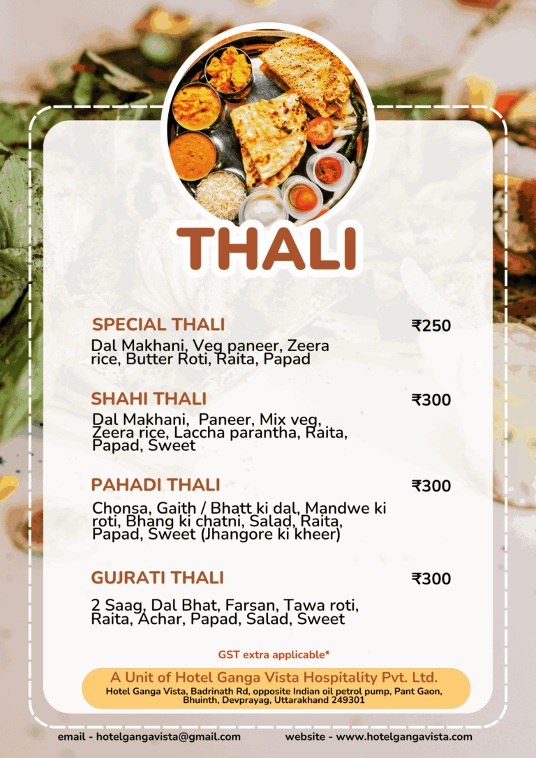 Restaurants in Devprayag food menu 6